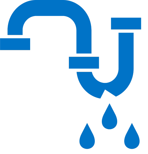 recherche de fuites pictogramme